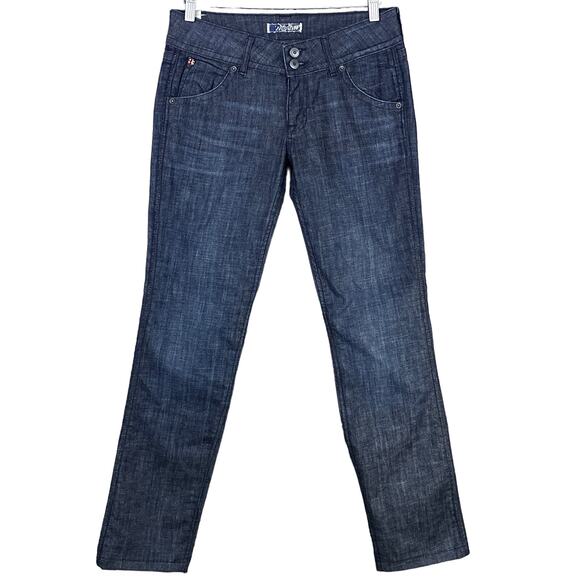 Hudson W170DCA Straight Leg Jeans Flap Pocket Dark Blue Size 29 - Picture 1 of 13